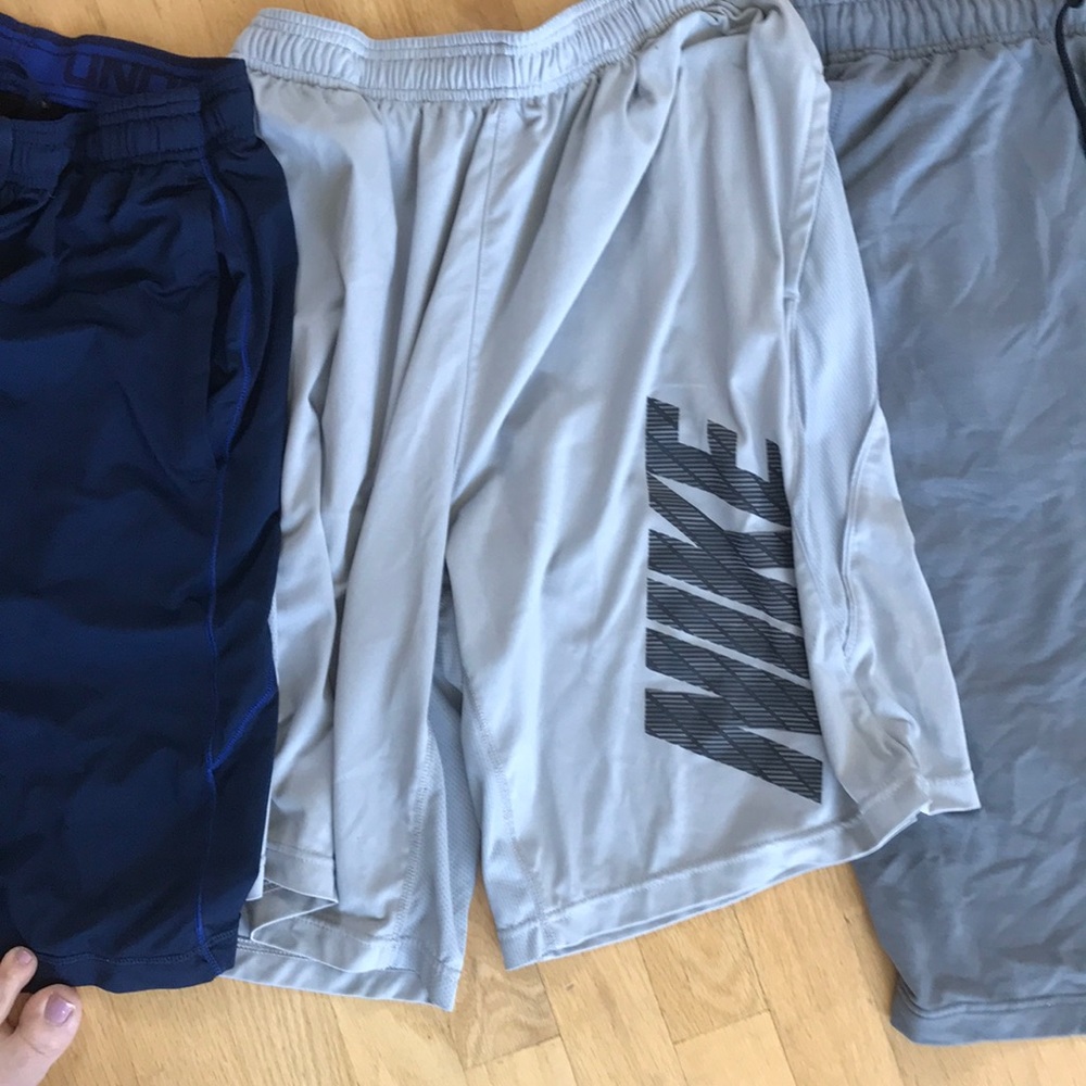 3 pairs of Men’s shorts 2Nike 1 Under Armor Size M - Picture 3 of 4